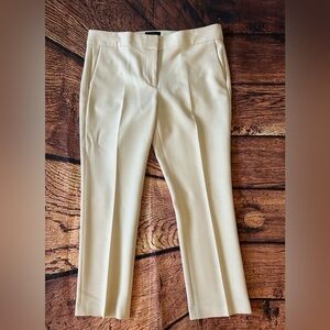 J. Crew Campbell Cream Tailored Trousers‎ for Business Wear